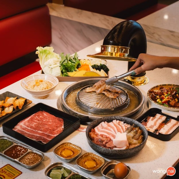 เมนูของร้าน นักล่าหมูกระทะ Paradise Place