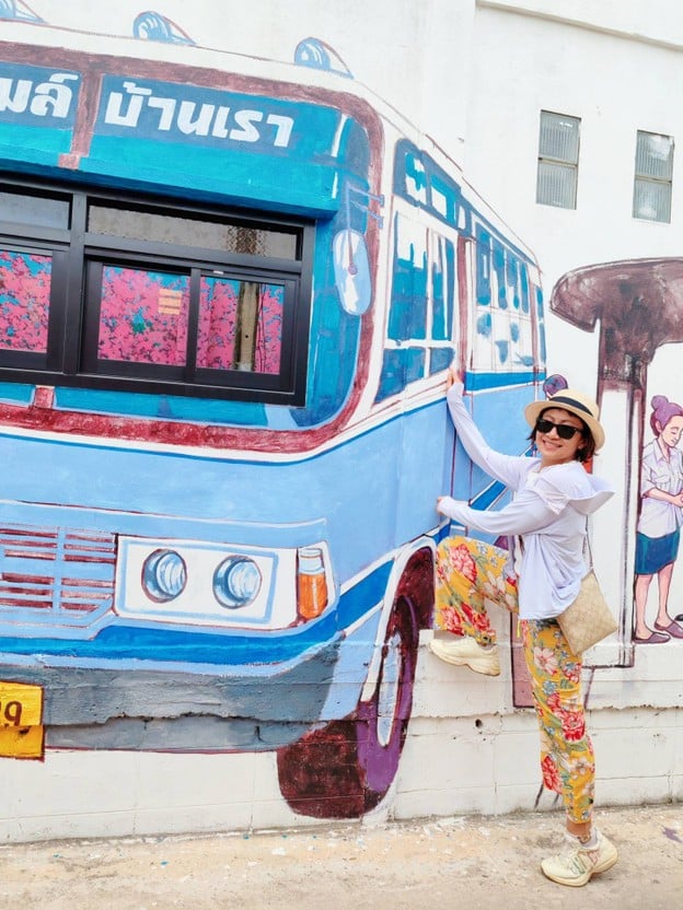 บรรยากาศ Street Art By Thong