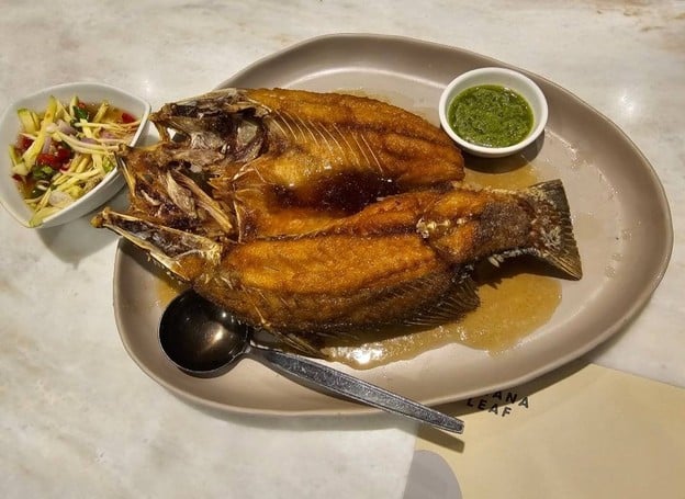 เมนูของร้าน Banana Leaf สีลมคอมเพล็กซ์