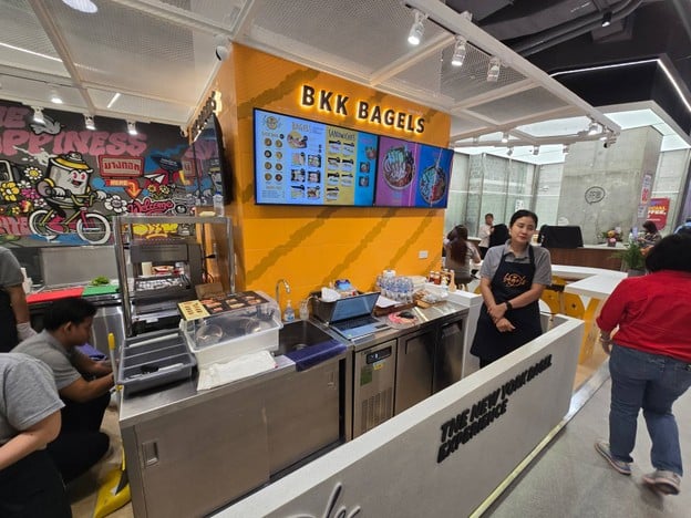 หน้าร้าน Bkk Bagels วัน แบงค็อก