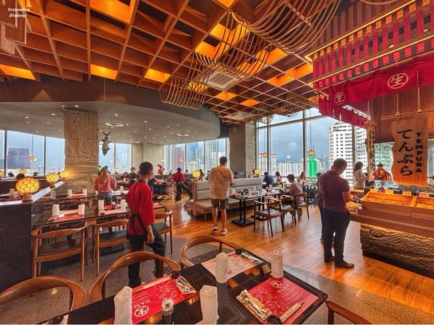 NAMA Japanese and seafood buffet Centara Grand Central World ชั้น 24