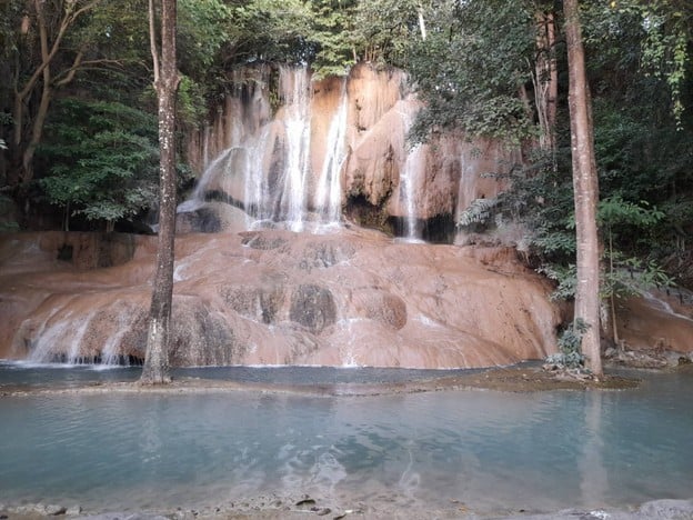 บรรยากาศ น้ําตกไทรโยคน้อย