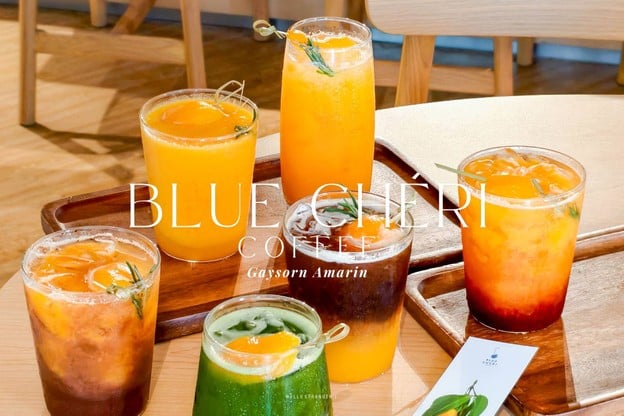 BLUE CHÉRI COFFEE เสิร์ฟเมนูใหม่รับซัมเมอร์!! “Mayonghid Series”