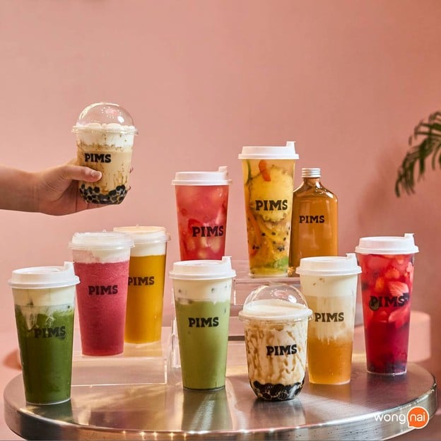 เมนูของร้าน PIMS Tea PIMS One Bangkok
