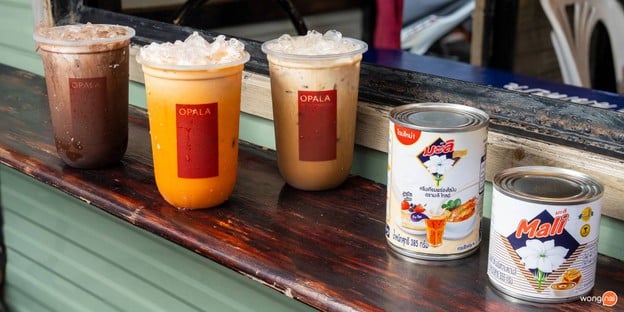 โอป่ะล่ะ กาแฟโบราณ  ชาเย็น คลองถมปากช่อง