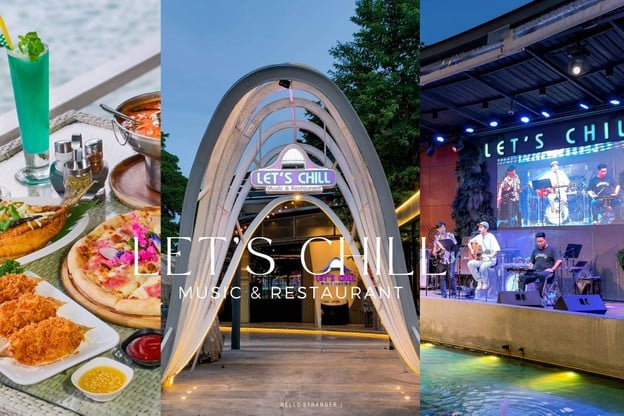 ร้านเลทซ์ชิลล์ Let’s Chill Music&Restaurant ร้านอาหารสุดชิลย่านนนทบุรี