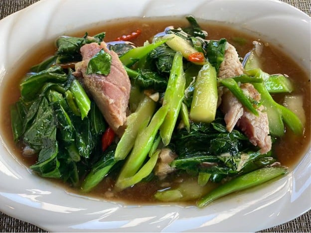เมนูของร้าน พวานาวา อัมพวา Phawanawa Cafe&Bistro