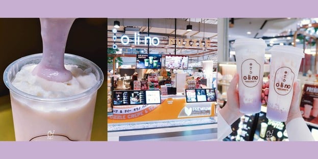 เมนูใหม่ Taro Mochi Series จากร้าน Olino Crepe & Tea