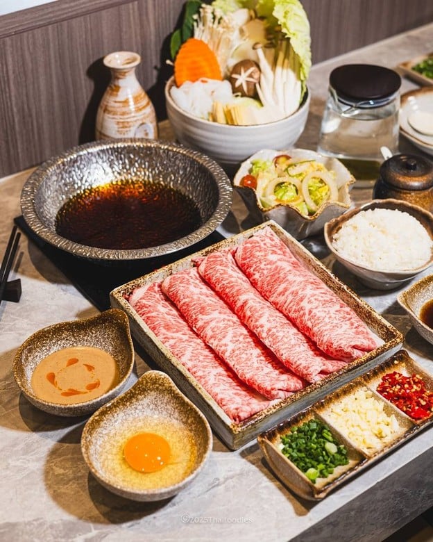 เมนูของร้าน Shabu & Co.