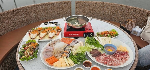 เมนูของร้าน บีชชี่่ชาบู