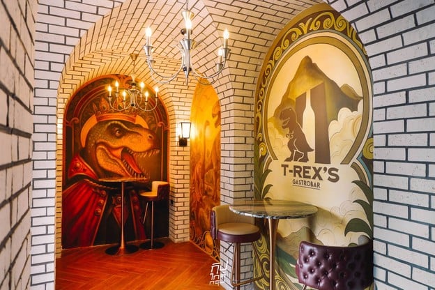คาเฟ่ใหม่ย่านฝั่งธน T-Rex's Gastrobar สวยสไตล์คาเฟ่แอนด์บาร์