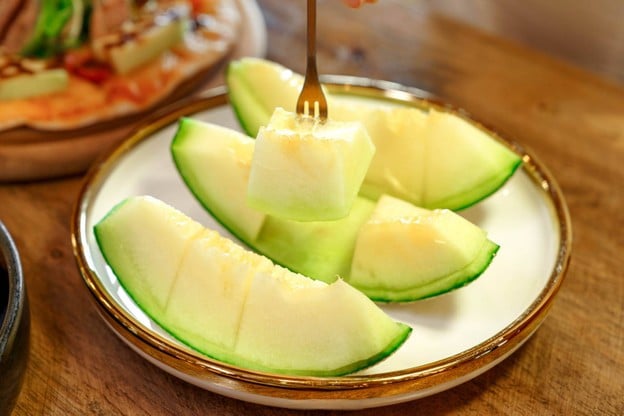 เมนูของร้าน บ้านเมล่อนเดสเสิรท