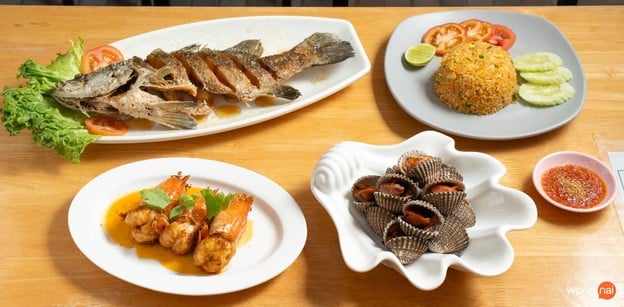 อาหารทะเล (The Cockle seafood)