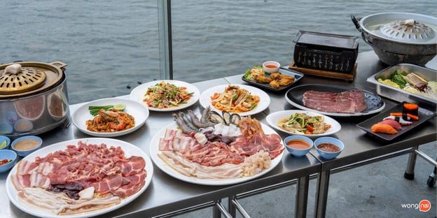 อาม่าหมูกระทะริเวอร์ไซต์พระราม 3 อาม่าหมูกระทะริเวอร์ไซต์พระราม 3