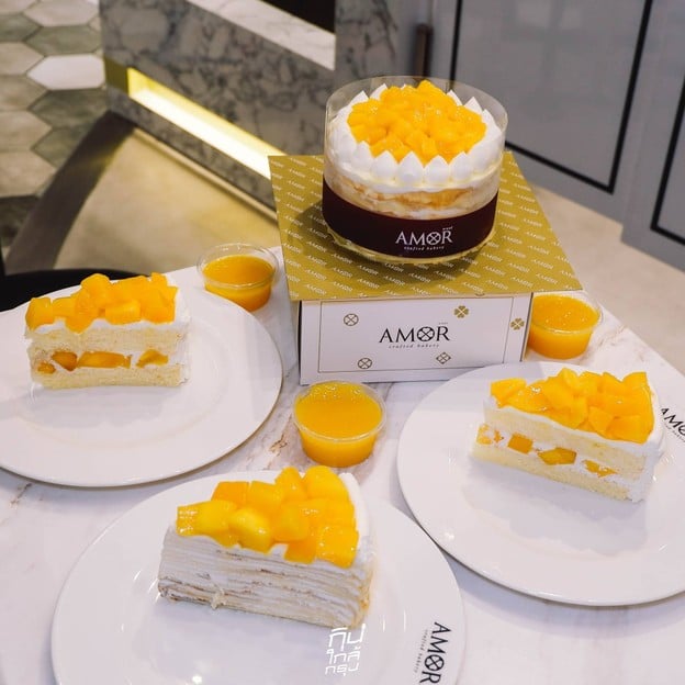 MANGO SEASON เค้กมะม่วงหวานละมุนสุดฉ่ำรับซัมเมอร์จาก AMOR