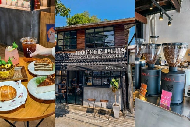 Koffeeplus Coffee Roaster Academy ร้านกาแฟเทสดีย่านเจริญนคร