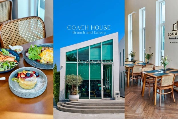Coach House Brunch and Eatery คาเฟ่สไตล์โฮมมี่ย่านรามอินทรา