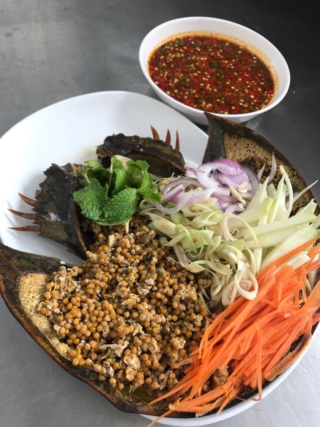 เมนูของร้าน หนึ่งปูม้า ทะเลเผา สาขา 1 รามคำแหง