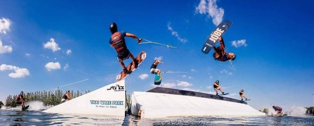 บรรยากาศ Thai Wake Park