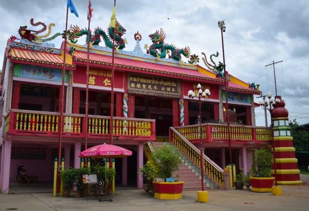 บรรยากาศ ศาลเจ้าพ่อเทพารักษ์-เจ้าแม่ทับทิม