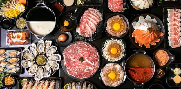 เมนูของร้าน YOU&I Premium Suki Buffet Mega Bangna