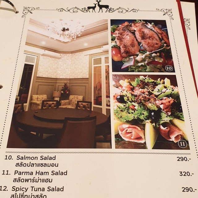 เมนูของร้านอาหาร Zodiac Cafe & Home Decoration Wongnai