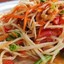 ส้มตำ นายธีร์อิส้ายพาสวบ ส้มตำ ยำคอหมูย่าง ตลาดร่วมเจริญสะพานขาว