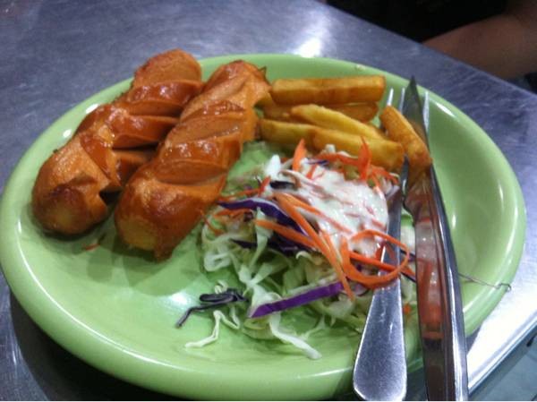ไส้กรอกหมูรมควัน