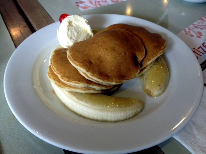 แพนเค้กกล้วยหอม