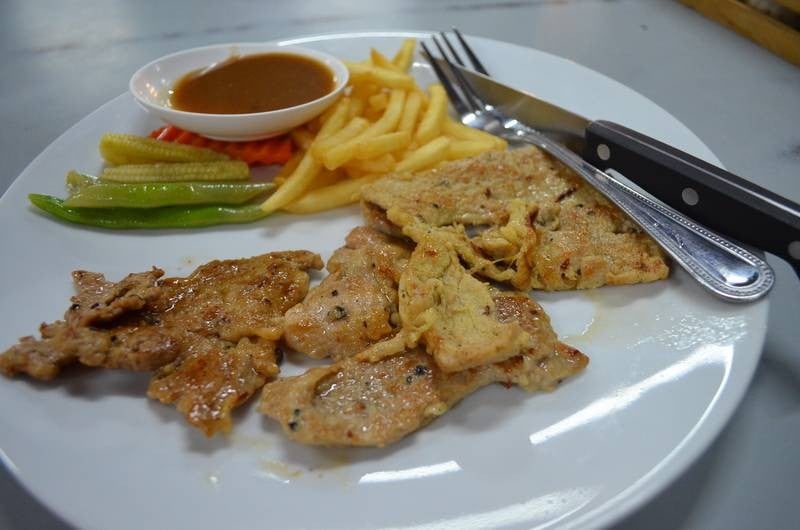 เสต็กหมู
