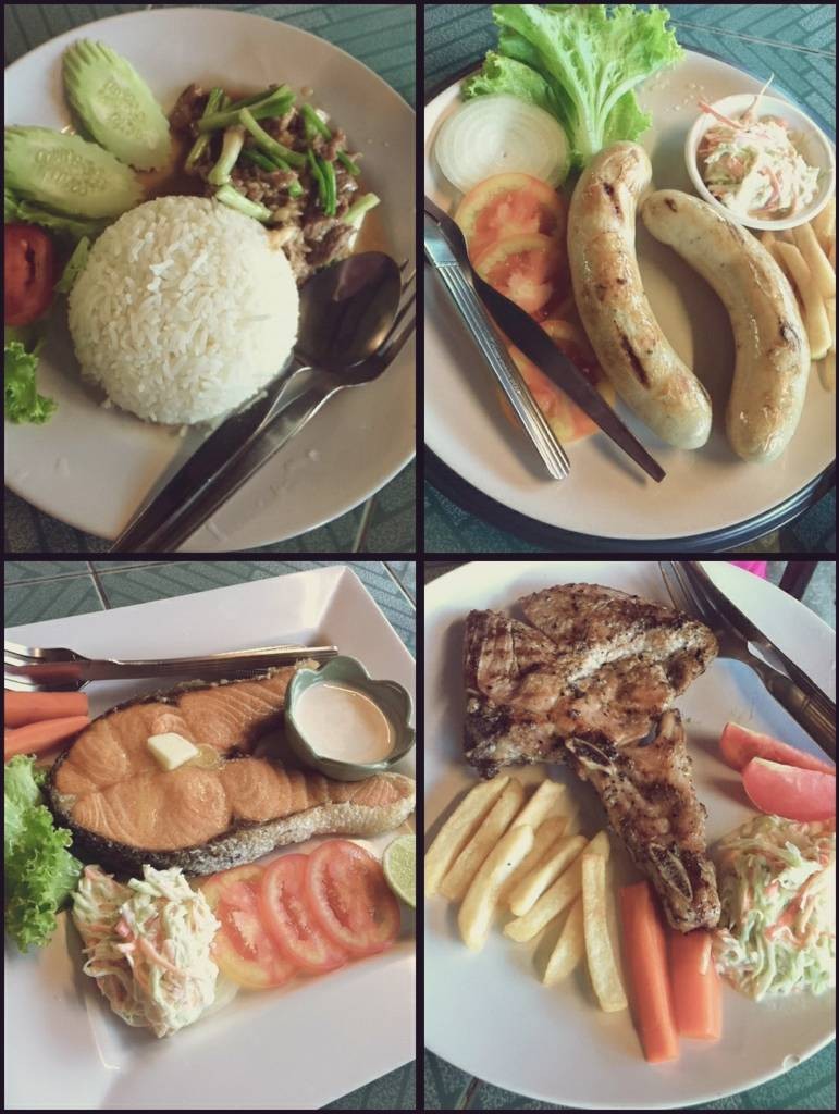 อาหารอร่อย ทั้งครัวไทย และครัวเสต๊กเลยค่ะ