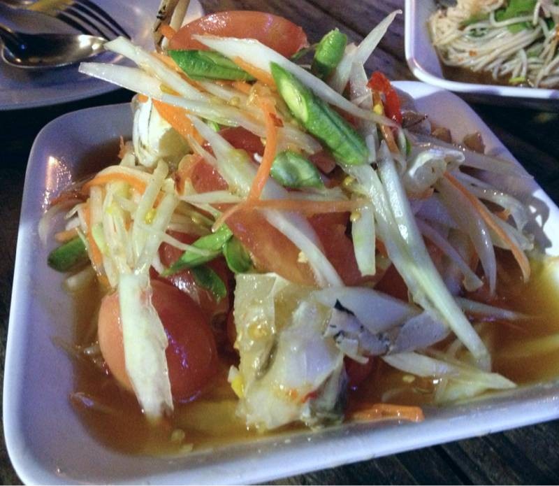 ส้มตำปูม้า