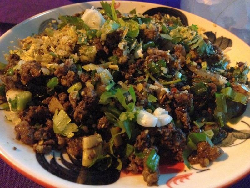 ลาบเหนือ สูตรเมืองแป่