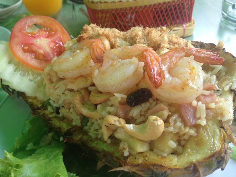 ข้าวอบสัปปะรด. 150.-