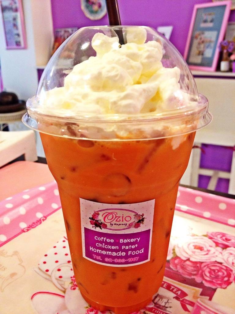 Iced Thai Tea Whipping Cream From Ozio By Maprang