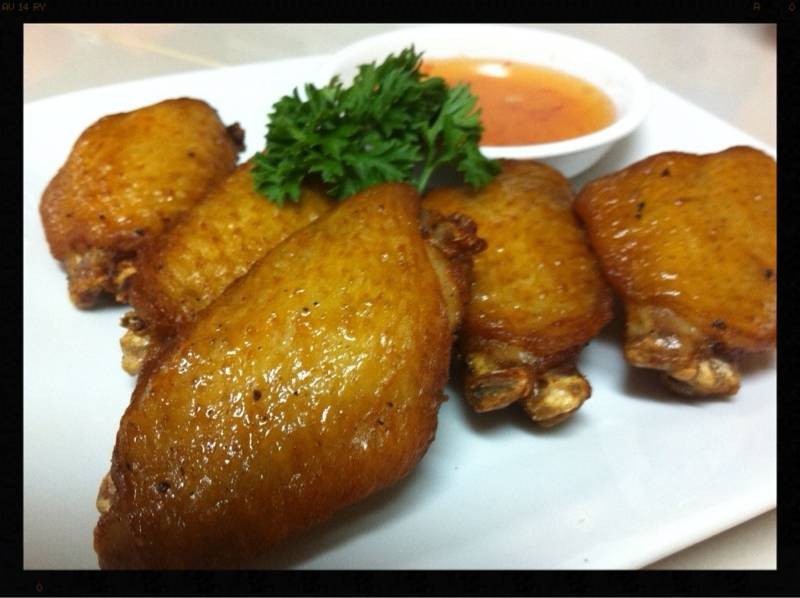 ปีกไก่น้ำปลาอร่อยผุดๆ