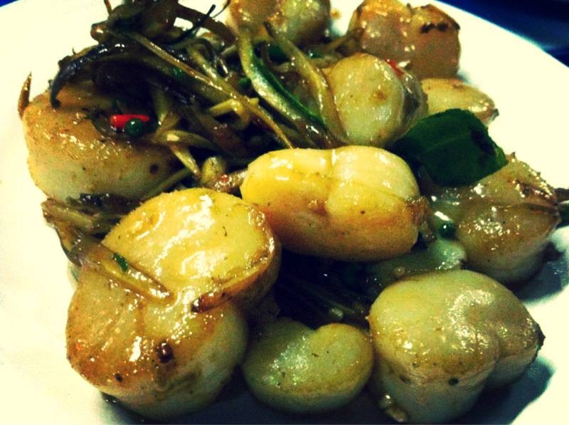 เอ็นหอยจอบผัดฉ่า !!