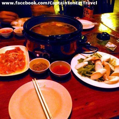 สั่งจิ้มจุ่มหมูชุดแรกมาลองชิมก่อน