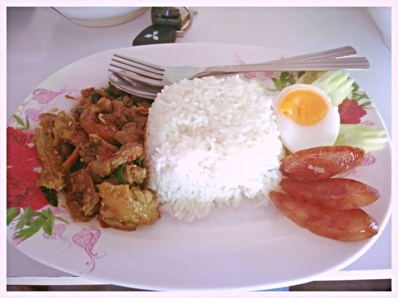 กระเพาเป็ดย่าง