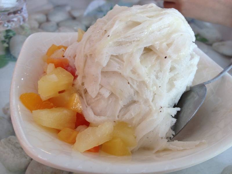 ไอศครีมกล้วย + ผลไม้รวม 39.-