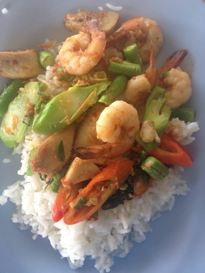 พริกแกงกุ้ง