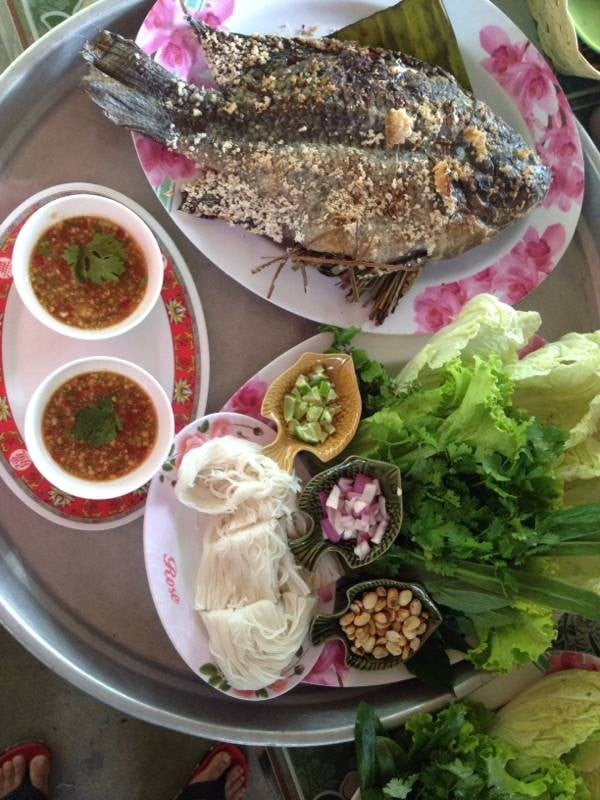 เมี่ยงปลานิลรสเด็ด