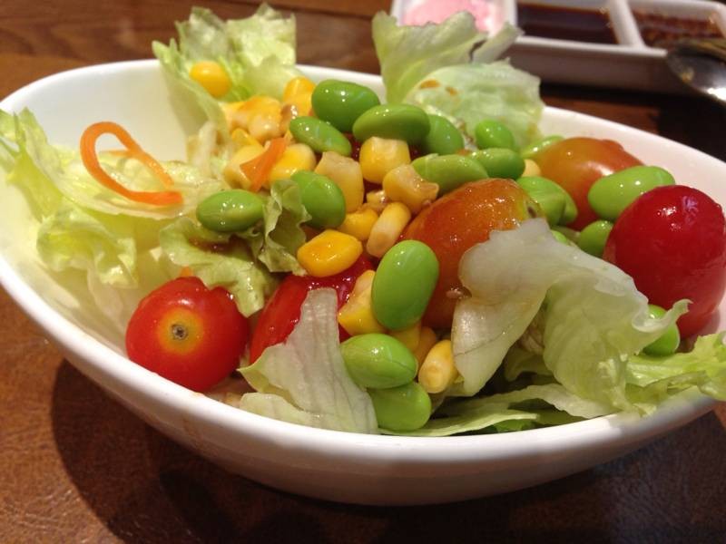 Saladตักเองค่ะ