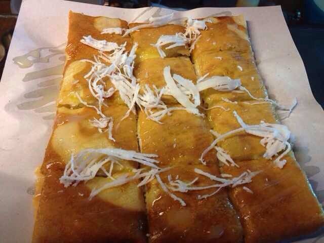 Banana Crepes with Coconut