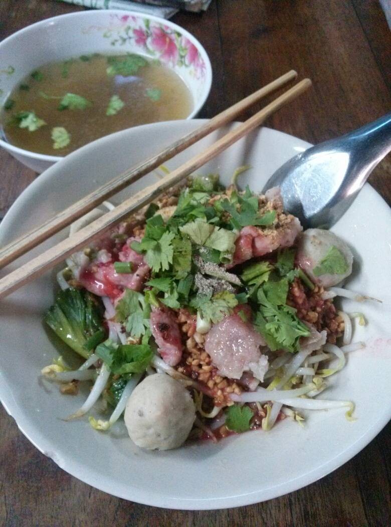 วุ้นเส้นเย็นตาโฟต้มยำแห้ง ^^