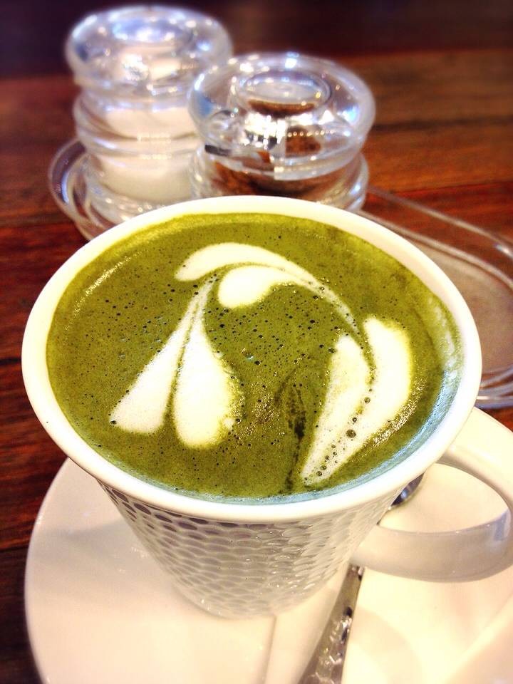 Hot Green Tea Latte