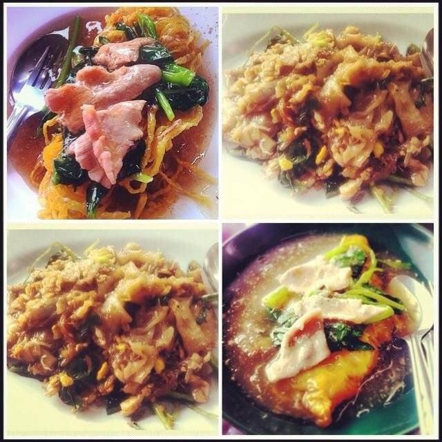 ราดหน้ายอดผักเจ้าเก่า กม. 2