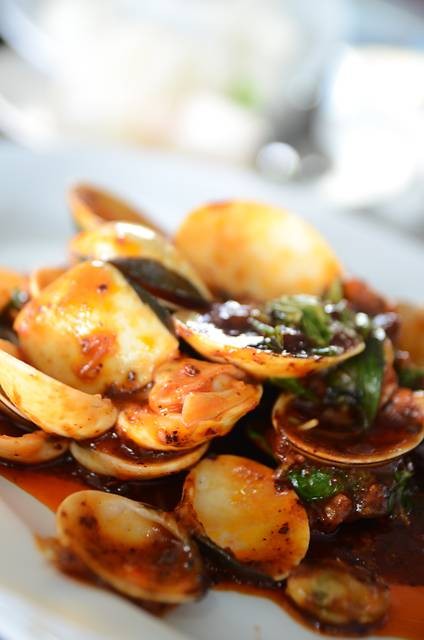 หอยตลับผัดฉ่า