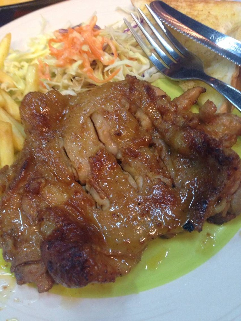 สเต็กไก่สไปซี่🐓