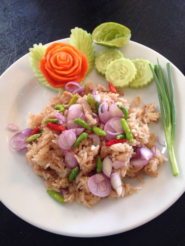 ข้าวผัดหมูกะปิหวาน